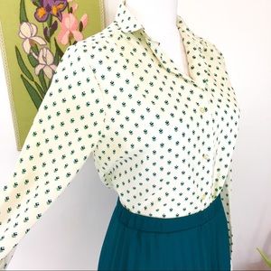 "Anne with an E" Vintage 70's Scandi Top